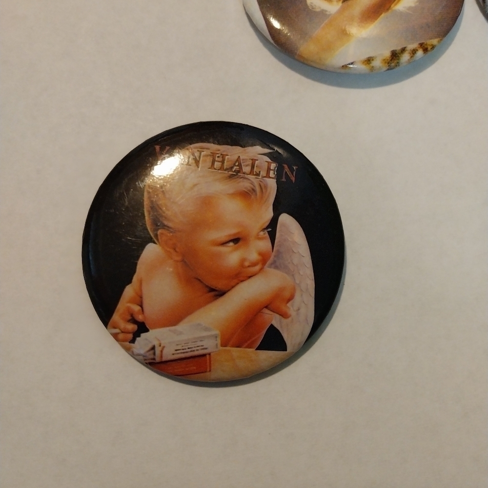 Van halen Button pins set - Picture 5 of 7